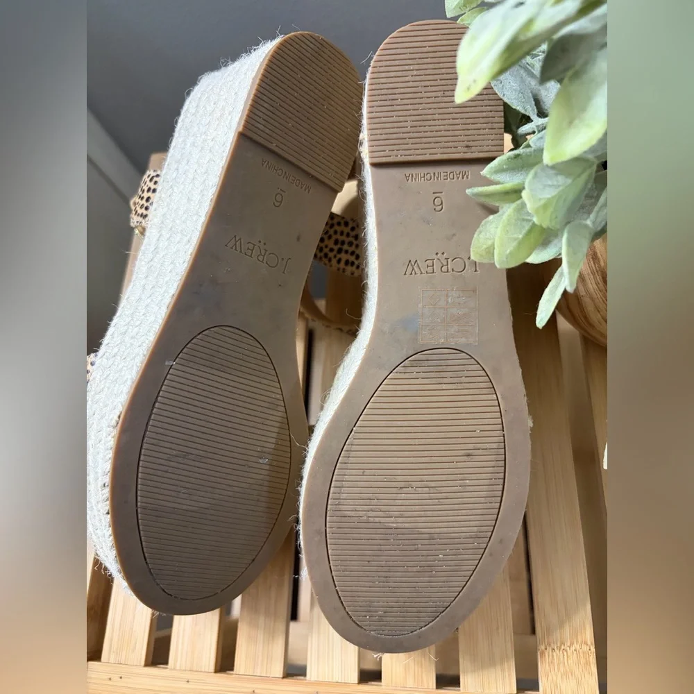 J Crew Wedge Sandals Women’s 6 - Picture 6 of 8